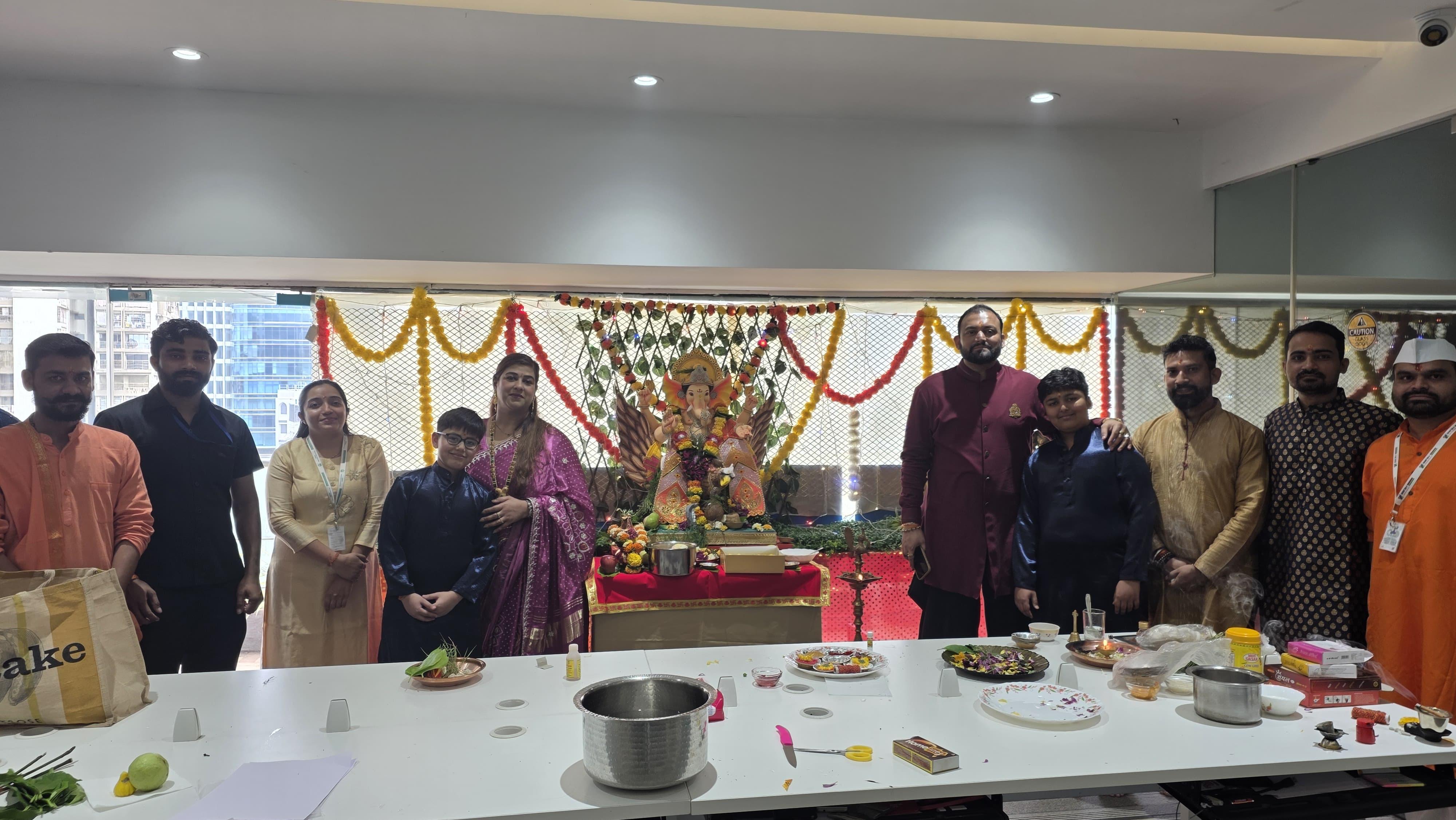 Ganesh Chaturthi Celebration